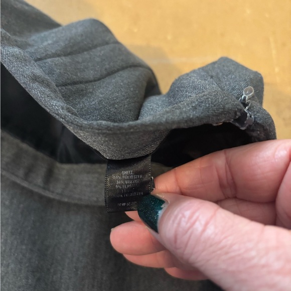 3/$20 Express Design Studio Charcoal Gray Pencil Skirt - Picture 4 of 4